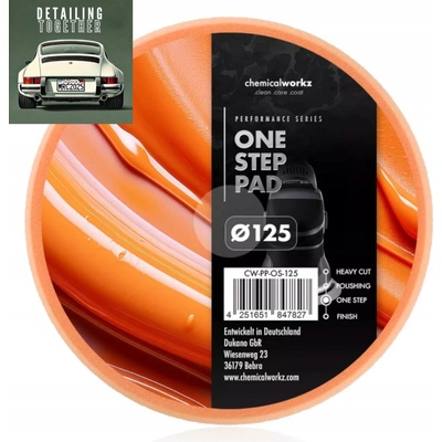 ChemicalWorkz One Step Pad 125 mm