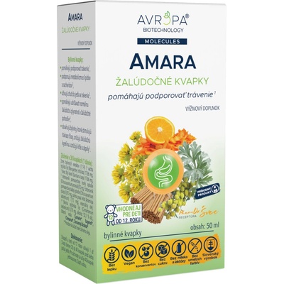 Avropa Amara bylinné kvapky 50 ml