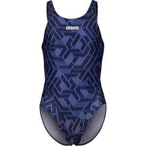 arena performance escape swim tech girls navy 116cm