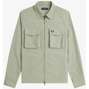 Fred Perry Men's Overshirt - Seagrass M37