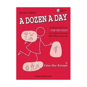 A Dozen a Day Book 3 - Book/Audio [With CD] | Edna Mae Burnam (ISBN: 9781423452928)