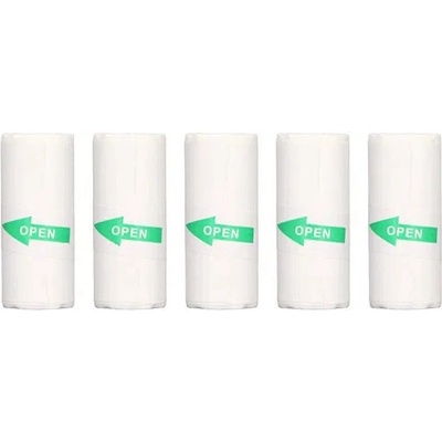 TP5725STICK Samolepící termo papír pro minitiskárny, šířka 57mm, průměr 25mm, bílý, 5 roliček – Zboží Mobilmania