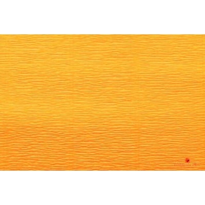 Krepový papír 180g role 50cm x 2,5m tmavě žlutý 17E/5