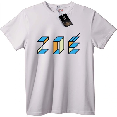NOONEBRAND Тениска ZOE Геометричен Дизайн - L, Black