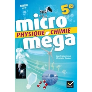 Microméga - Physique-Chimie 5e Éd. 2017 - Livre élève (ISBN: 9782401021648)