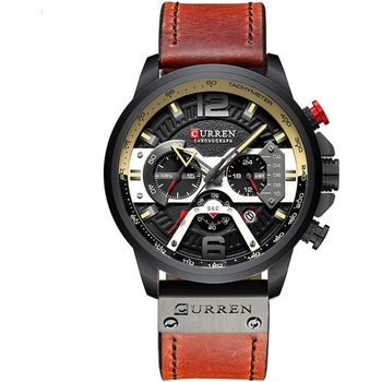 Curren Мъжки часовник Curren Chronograph, светлокафяв