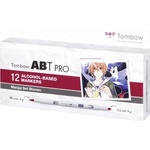 Tombow Marker алкохол ABT PRO Dual Brush 12P-5 Manga комплект (12) (ABTP-12P-5)