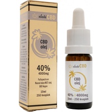 zlatéCBD.sk Ultra zlatý CBD Olej 40% Full spectrum 10 ml