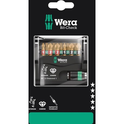 Wera Bit-Check 12 Diamond 1 SB 05136392001