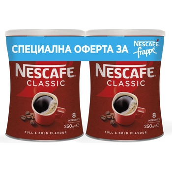 NESCAFÉ Промо пакет разтворимо кафе NESCAFE - Classic, 250g, 2 броя (12623192)