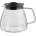 Melitta - Glass carafe for AromaFresh II coffee maker Black