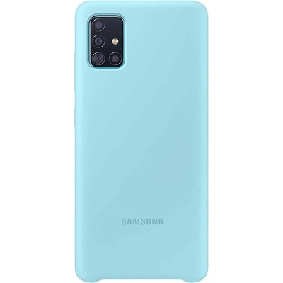 Samsung Silicone Cover EF-PA515TLEGEU - оригинален силиконов кейс за Samsung Galaxy A51 (син)