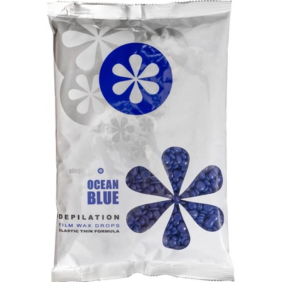 simple use Depilační vosk zrnka Ocean Blue 800 g