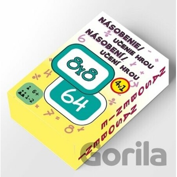 Násobenie / učenie hrou 4v1