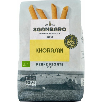 Sgambaro Penne Rigate °91 Khorasan 0,5 kg