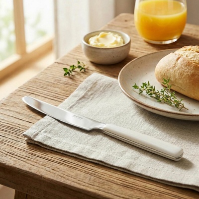 Tescoma jedálenský nôž FANCY HOME biela
