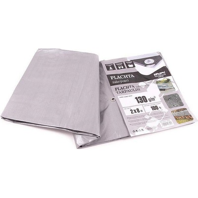 Masipro Plachta krycí šedá 130g 2 x 8 m 102302