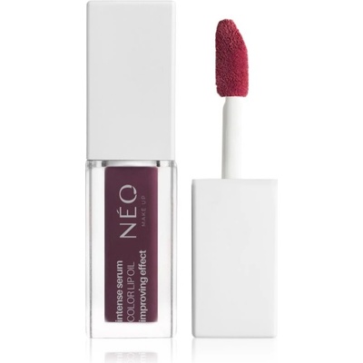 NEO MAKE UP Intense Serum Color Lip Oil lesklý hydratačný tekutý rúž 04 4,5 ml