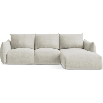 makamii Бежов сгъваем ъглов диван (десен ъгъл) Leila - Makamii (LEILA_RCF_43_P1_C3)