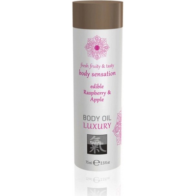 Shiatsu Luxury Body Oil Edible Raspberry & Apple 75ml