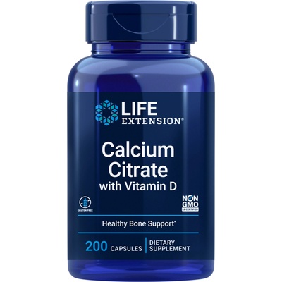 Life Extension Calcium Citrate with Vitamin D 238 g 200 x 1,19 g