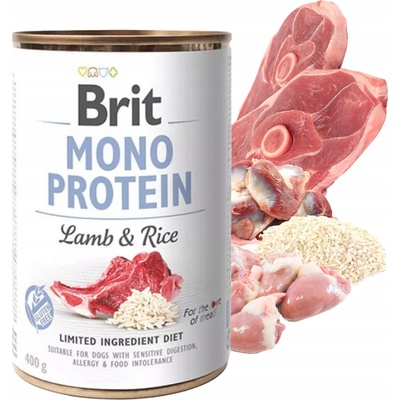 Brit Mono Protein Lamb & Rice 400 g