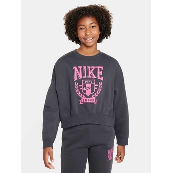 Nike Блуза g nsw trend flc crew prnt
