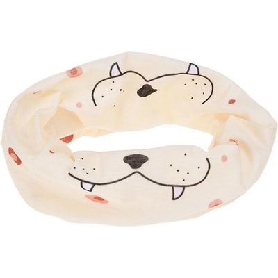 Lassig Мултифункционален шал Lassig - Leopard, роза (4042183419824)