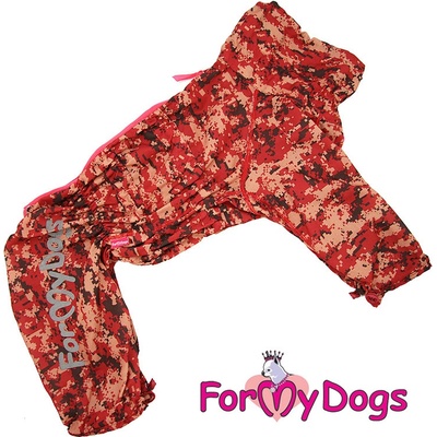 FOR MY DOGS Overal pro fenky větších plemen MILITARY, CAMO