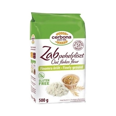 Cerbona Bezlepková Mouka z ovesných vloček 0,5 kg