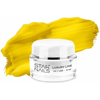 Luxury Line SN 037 Uv Led gel Energy Yellow barevný gel 5 ml