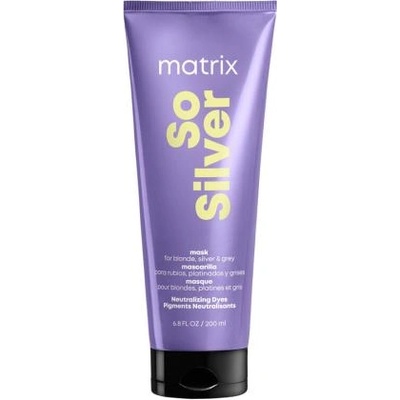 Matrix So Silver Mask маска за коса, неутрализираща жълтите тонове 200 ml за жени