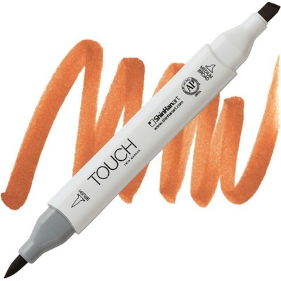 Lihová fixa TOUCH oboustranná Brush & Chisel, Terra cotta (YR21)