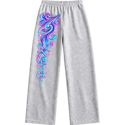 Dívčí Tepláky KPop Huntrix Wide Leg Fortnite