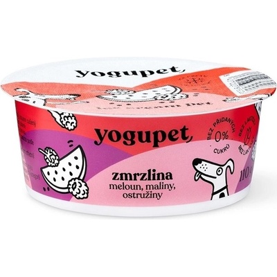 Yogupet zmrzlina pre psy a mačky s melónom malinou a černicou 110 g