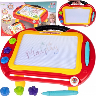 Magnetická tabuľka na kreslenie so stolíkom Znikopis
