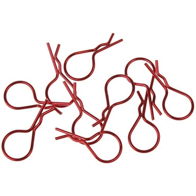 Xceed 103115 big body clip 1/10 metallic red 10