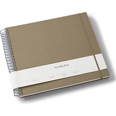 Semikolon Uni Maxi Mucho албум за снимки, тъмносив, с бели страници (369974)