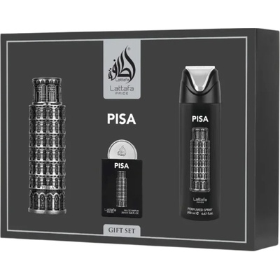 LATTAFA Pisa - EDP 100 ml + EDP 20 ml + Deodorant 200 ml за мъже