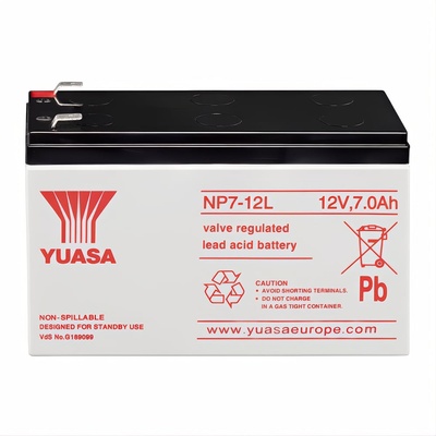YUASA Акумулатор YUASA NP VRLA 7Ah L+ (NP7-12L)