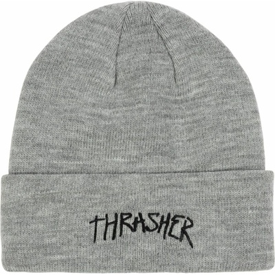 THRASHER SKETCH beanie Heather Gray