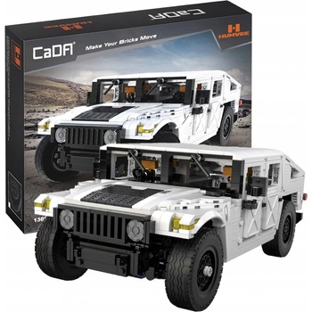 mamido technic vojenské auto Humvee 1:12 1386 ks