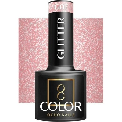 Ocho Nails Gél lak na nechty Glitter G 07, 5 g