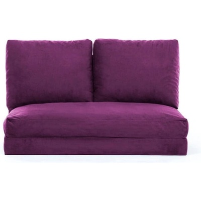 Hanah Home Лилав разтегателен диван 120 cm Taida - Balcab Home (859FTN1273)