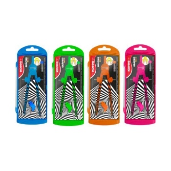 Kores Kovové kružítko GRAFIKO NEON