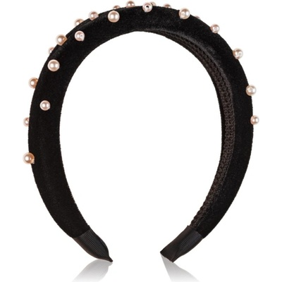 Revolution Haircare Headband Velvet Pearl čelenka do vlasov 1 ks