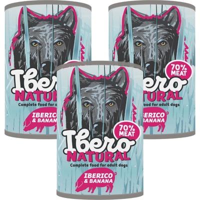 Ibero Complete Grain-free Iberico & Banana 3 x 400 g