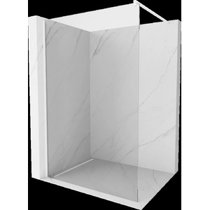 Mexen Kioto душ кабина Walk-in 90 x 200 см, прозрачна 8 мм, бяла - 800-090-101-20-00 (800-090-101-20-00)