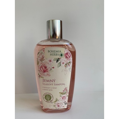 Bohemia Herbs vlasový šampon růže 250 ml