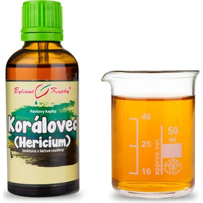 Koralovec ježovitý kvapky tinktúra 50 ml